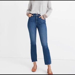 NWT Madewell Demi-Boot Jean, Eco Edition